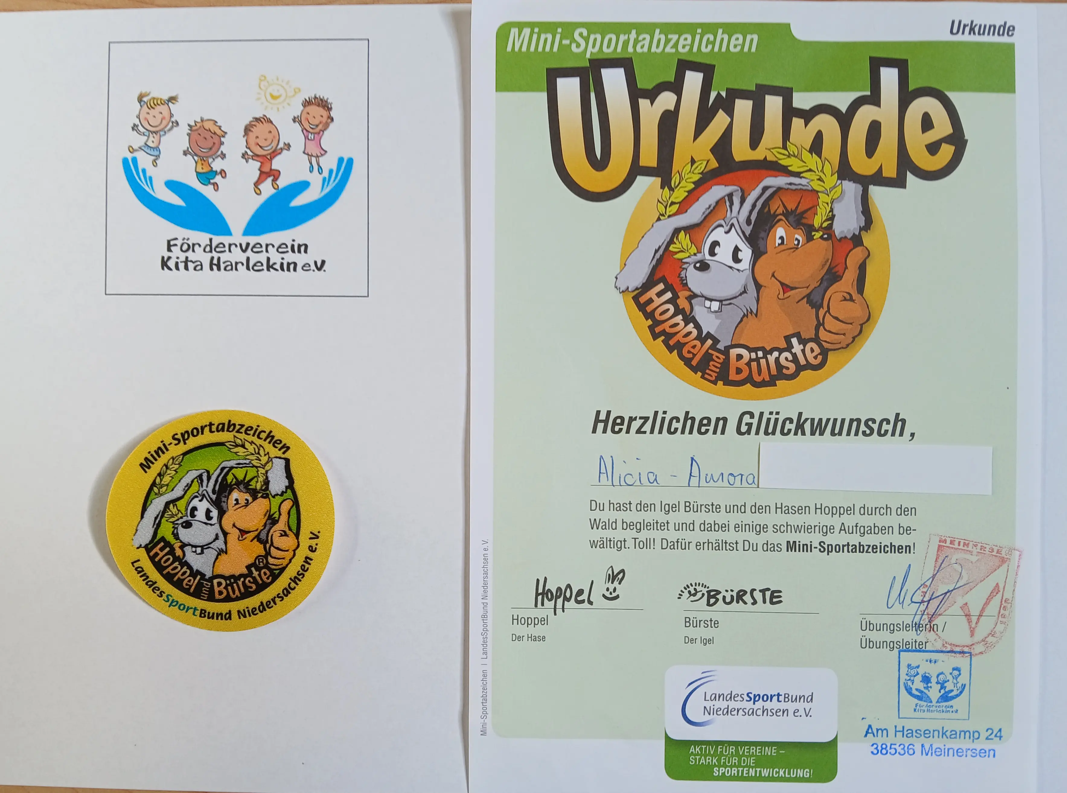 100 Mini-Sportabzeichen
