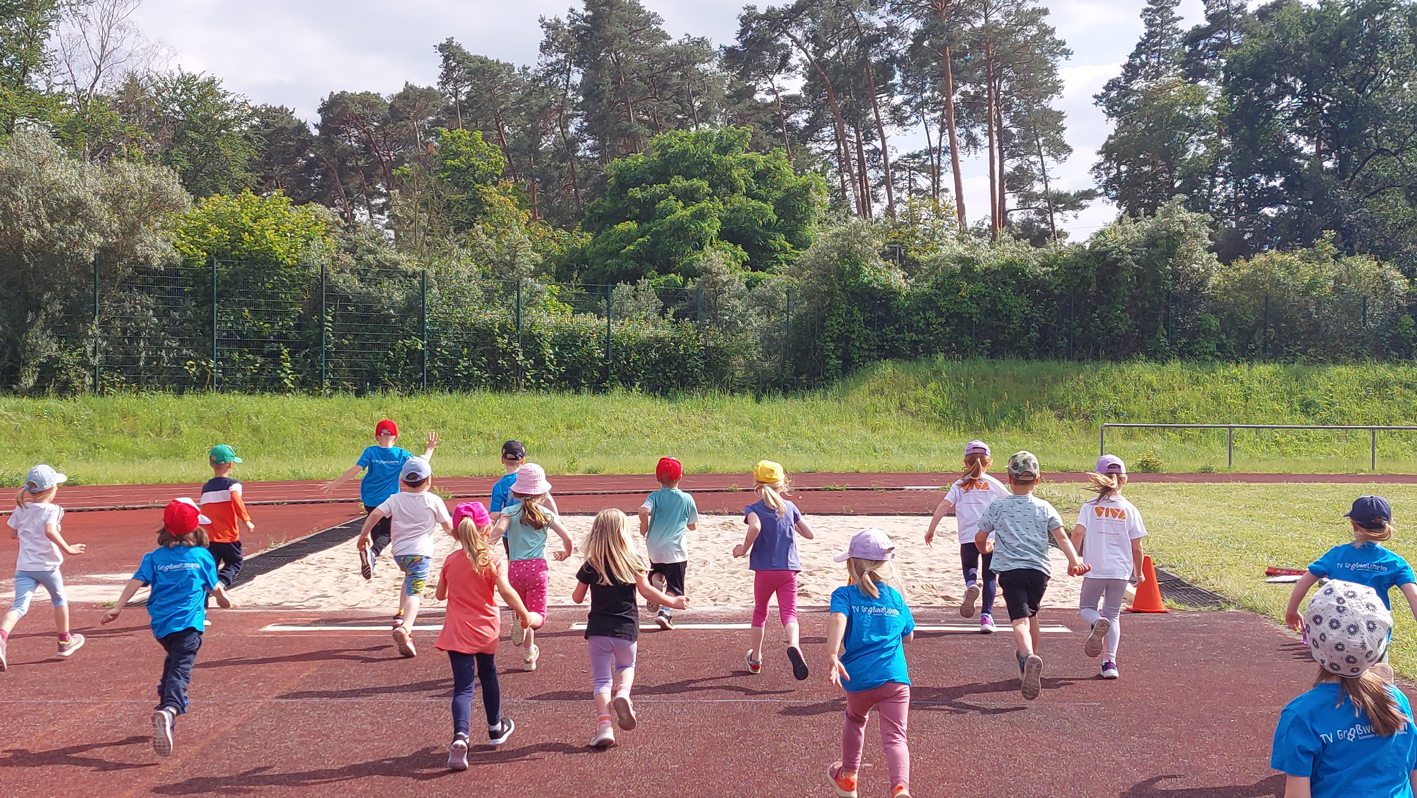 "Sportabzeichen der Tiere" - Turnminis