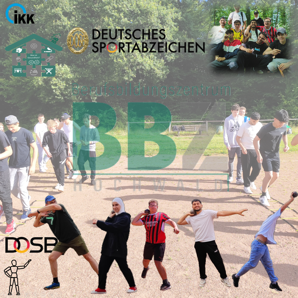 Sportabzeichen - Fit@Work am BBZ Hochwald