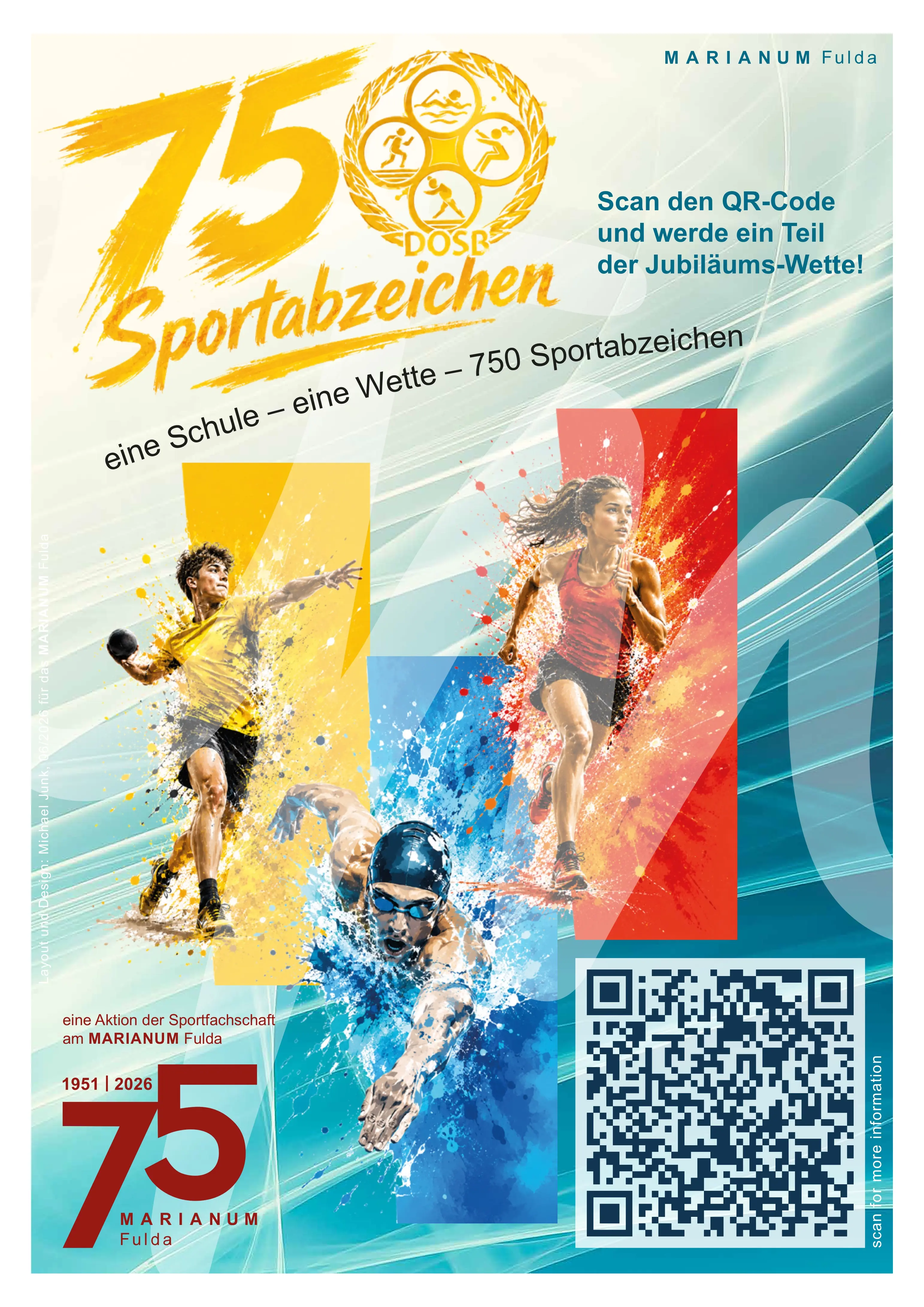 75 Jahre Marianum – 750 Sportabzeichen