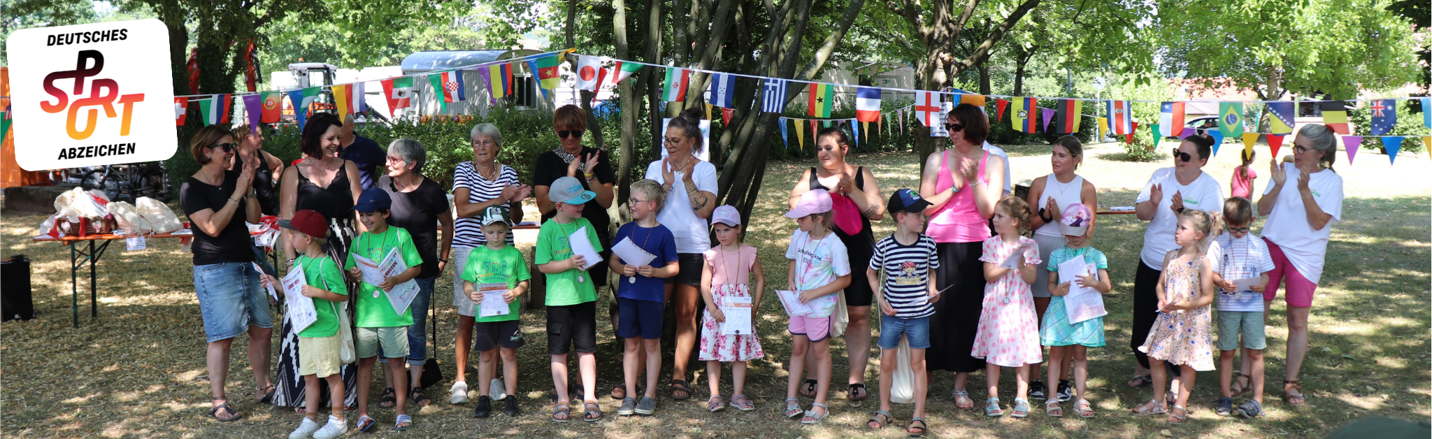 Vorschulkinder aus fünf Gründauer Kitas machen das Deutsche Sportabzeichen