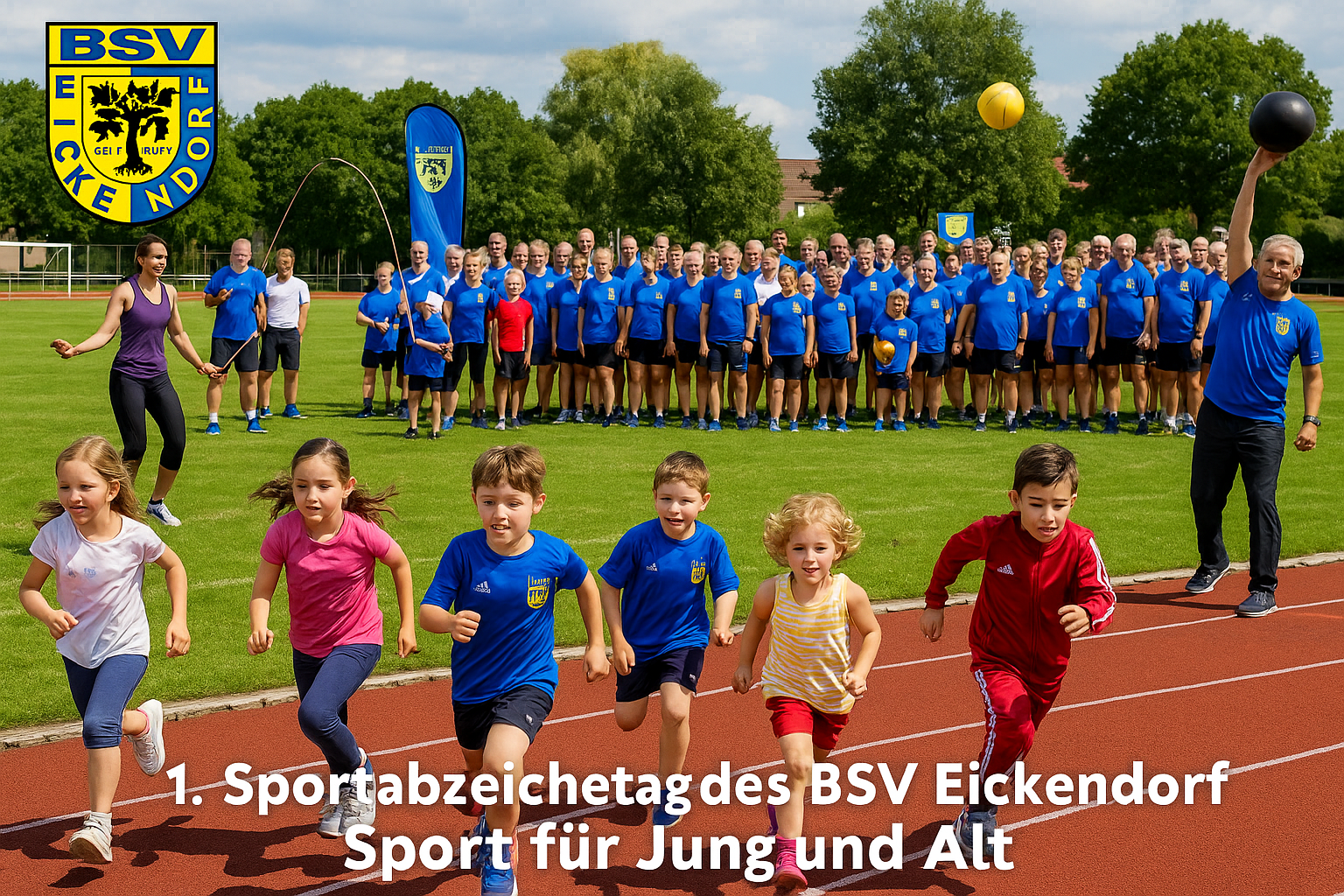 Erster Sportabzeichentag des BSV Eickendorf