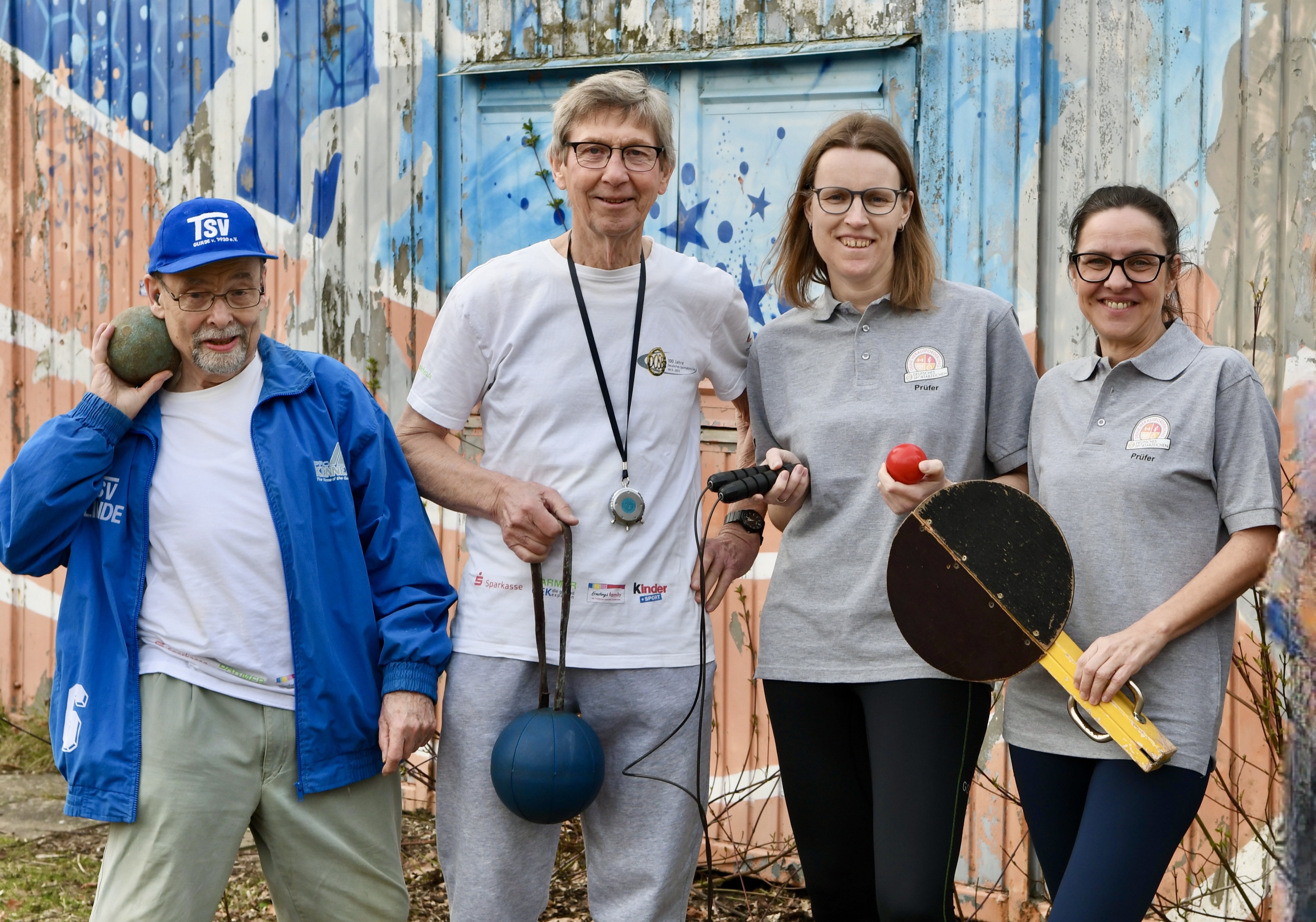 Auf dem Weg zum Deutschen Sportabzeichen in der Grundschule Wiesenfeld