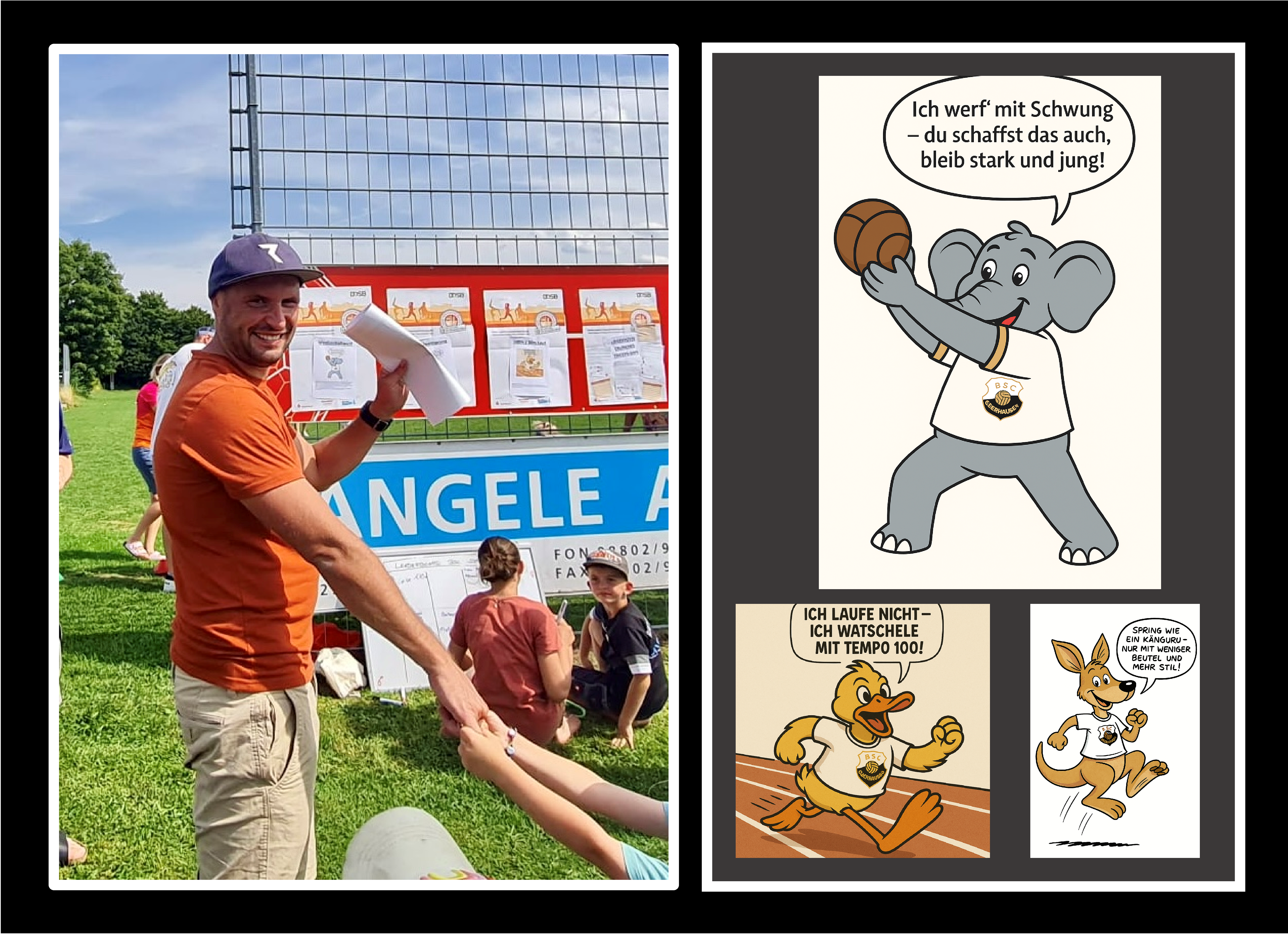 BSC Oberhausen meets Sportabzeichen