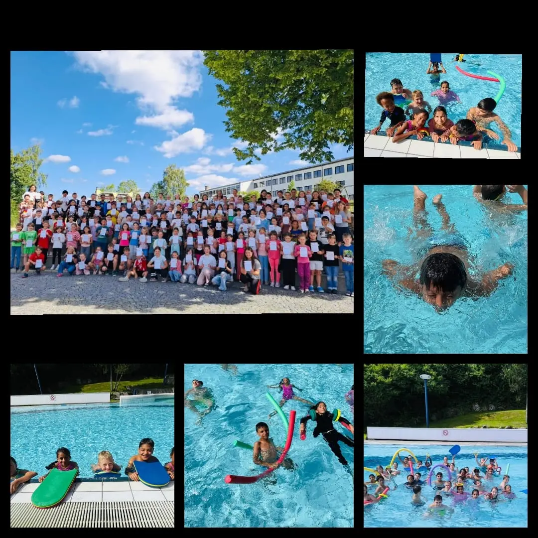 Viele Schwimmer, viele Sportabzeichen