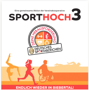 Sportabzeichen SportHoch3 und Kooperation 'Schule+Verein'