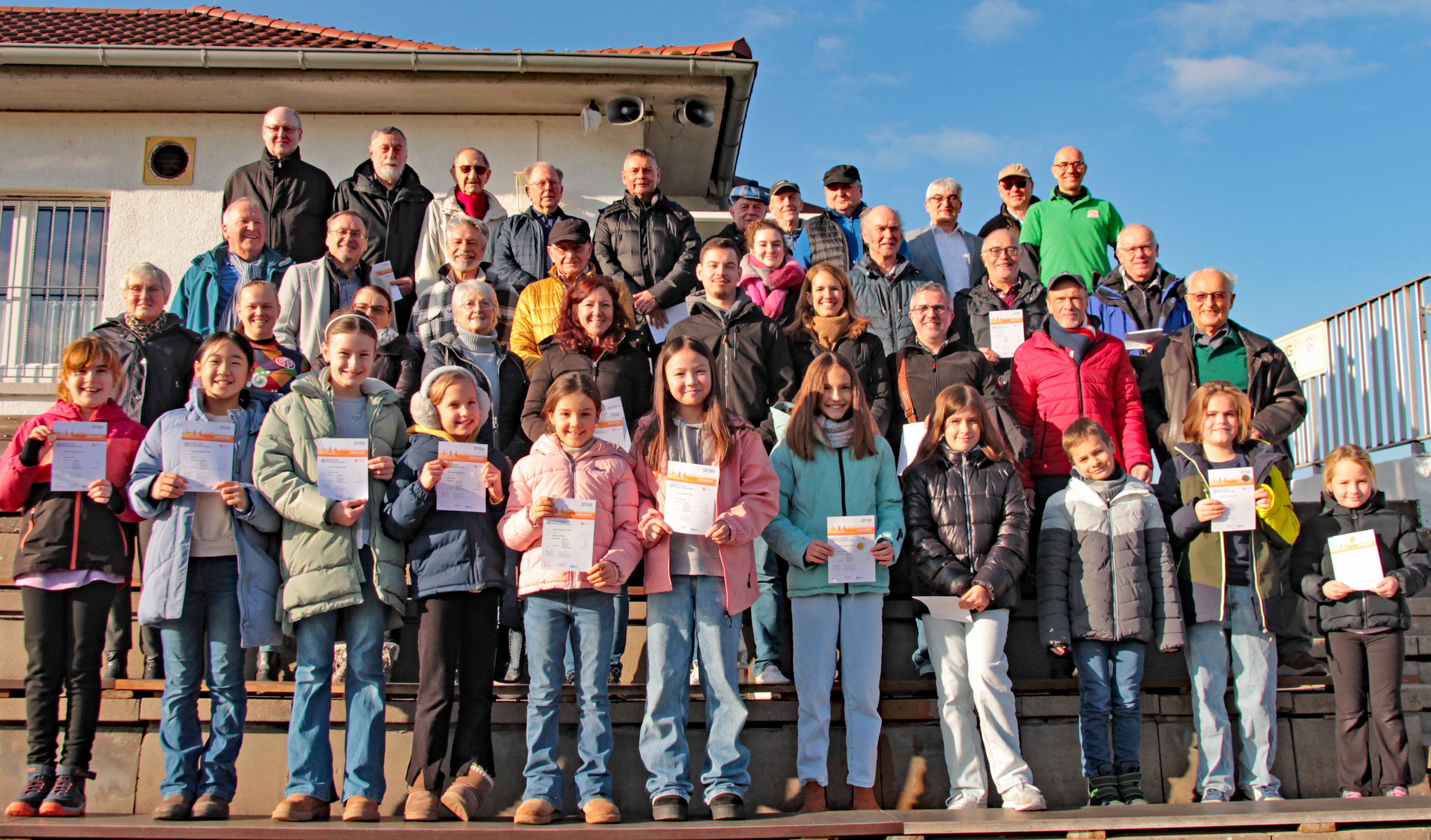 Sportabzeichen-Treff der SG (Sportgemeinde ) Hemsbach